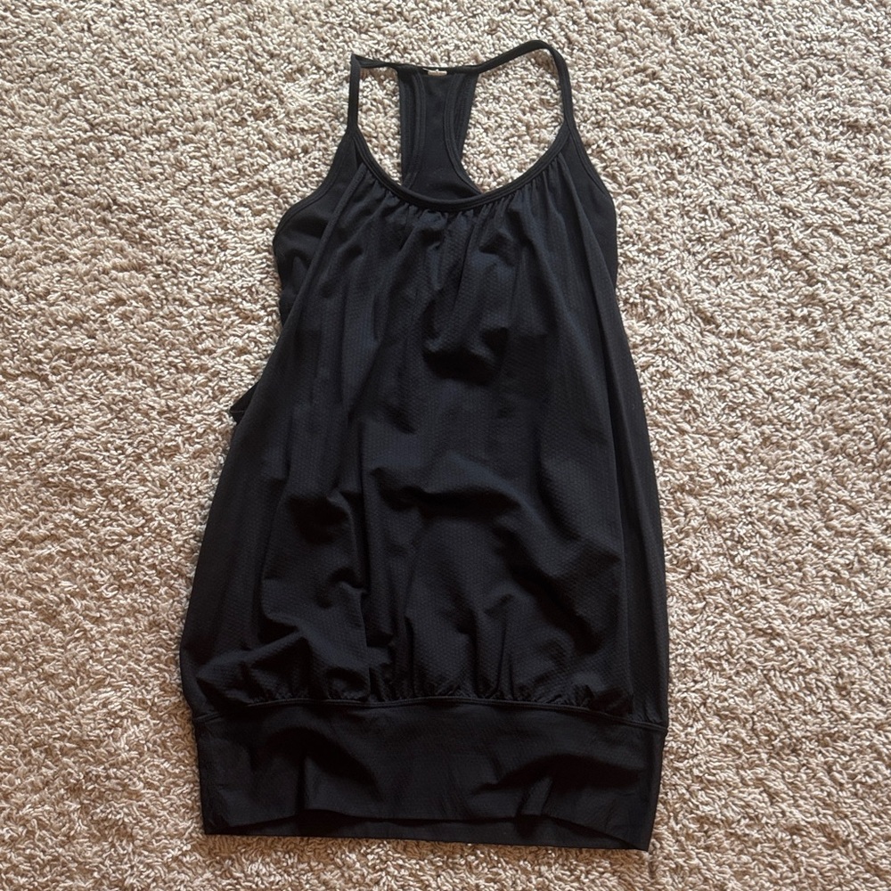 Black Racerback Tank Top